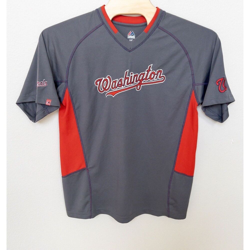 Majestic Stitched Washington National Jersey Mens Size Large - Picture 1 of 8